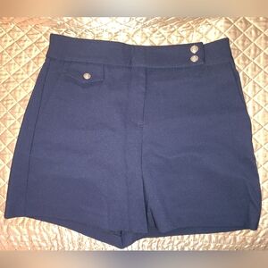 Navy Blue Women's Shorts